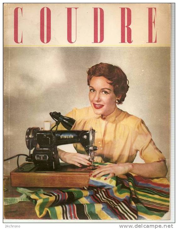 Brochure Coudre, Machine à Coudre Singer, Photo Couverture Ph. Scaioni (08-2819) - Fashion