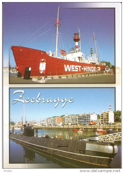 Zeebrugge - Westhinder En Duikboot - Zeebrugge