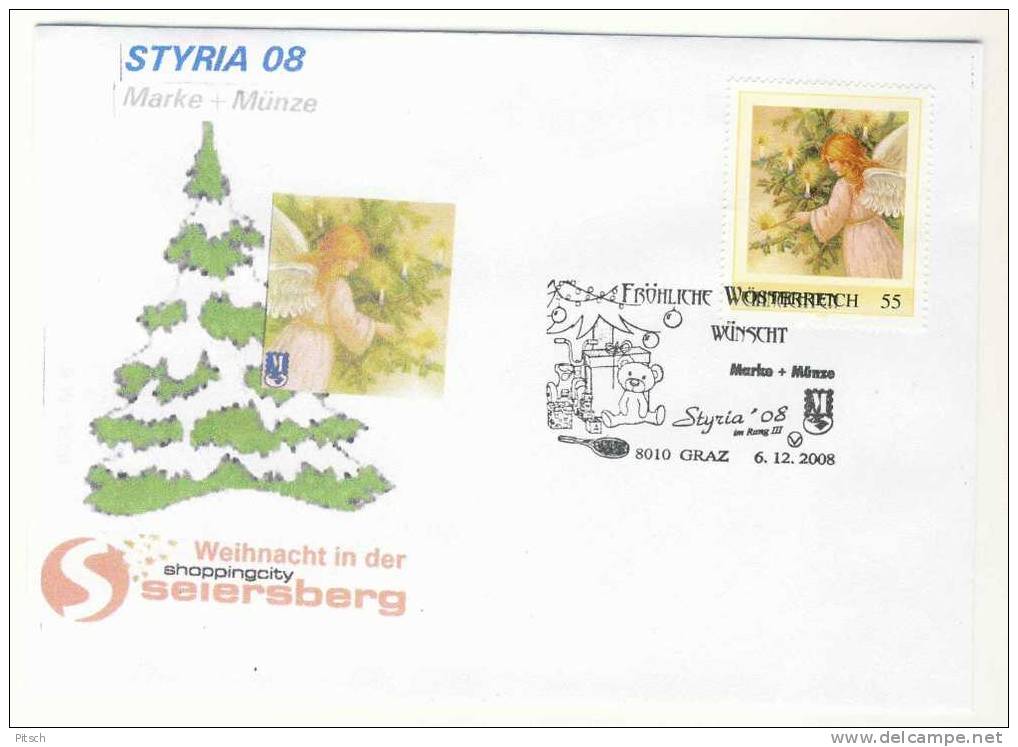 Österreich - Pers. Marke Christkindl Sonderstempel 6.Dezember - Neufs