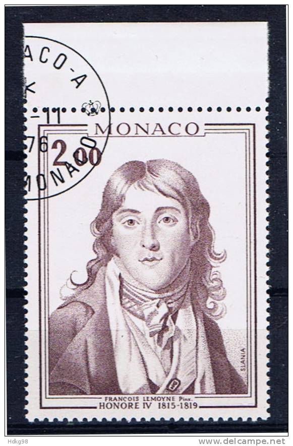 MC+ Monaco 1976 Mi 1237 Honoré IV. - Used Stamps