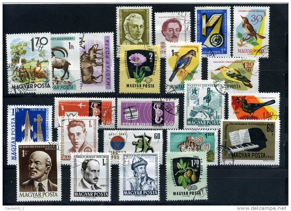 HONGRIE  Lot N° 13 TIMBRES AVEC  CHARNIERES - Lotes & Colecciones