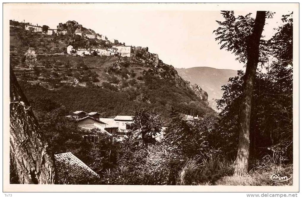 CpE3488 - MAZAMET - Village D'Hautpoul Et Usines Dans La Gorge - (81 - Tarn) - Mazamet