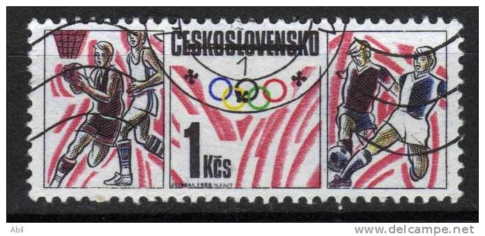Tchécoslovaquie 1988 N°Y.T. : 2753 Obl. - Used Stamps