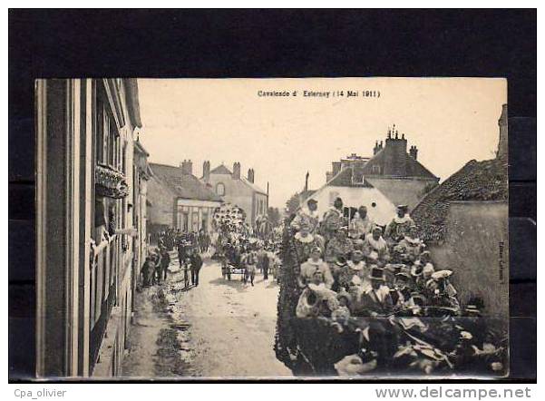 51 ESTERNAY Cavalcade 14-05-1911, Carnaval, Char, Très Animée, Ed Collomb, 191? - Esternay