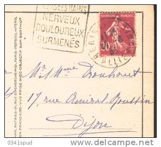 1933 France  03 Allier  Daguin   Neris Les Bains  Thermes  Terme Thermae - Termalismo