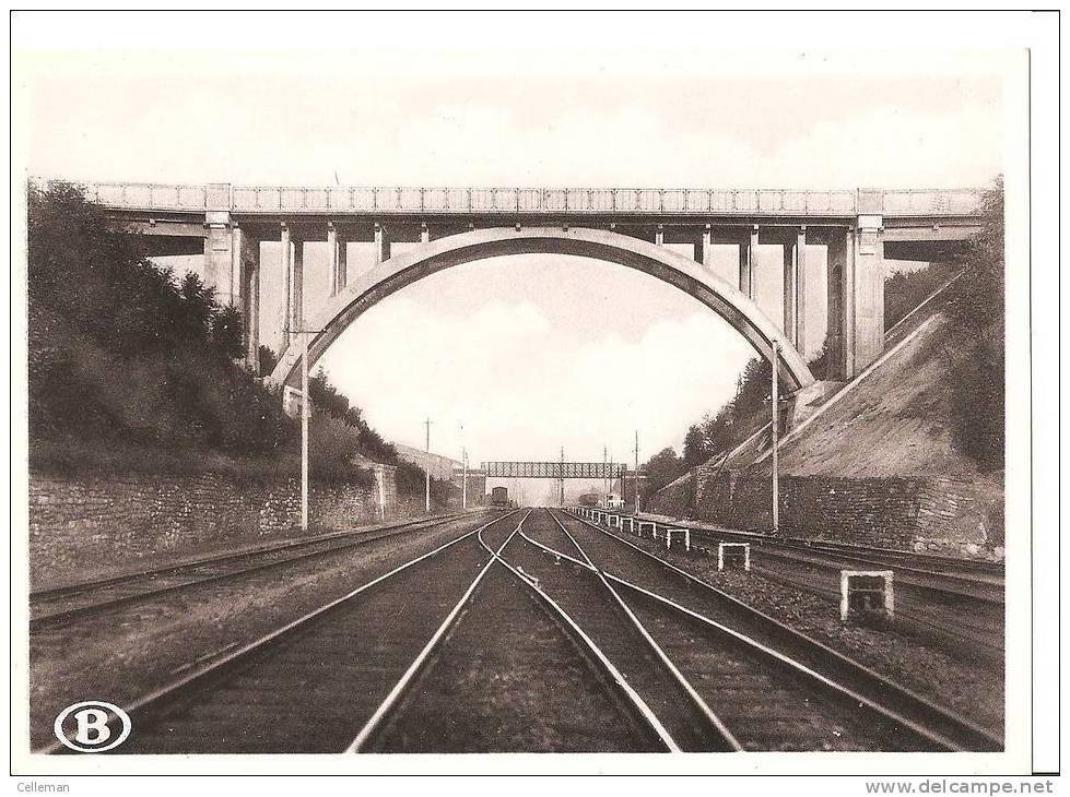 Mont Saint Guibert Le Viaduc Carte Nmbs (j172) - Mont-Saint-Guibert