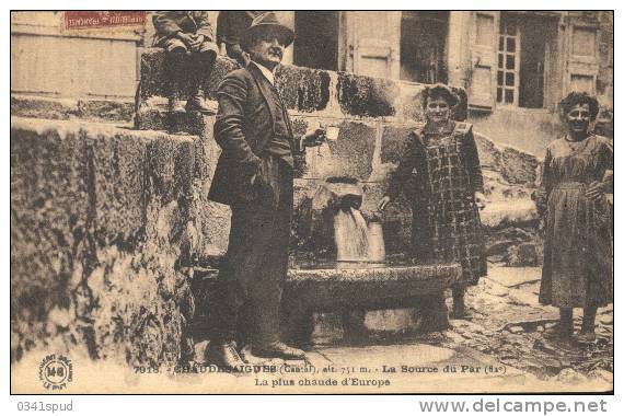 1930 France 15 Cantal   Daguin   Chaudesaigues   Thermes  Thermae - Bäderwesen