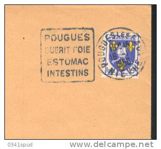 1956 France 58 Nievre   Daguin   Pougues  Thermes  Terme Thermae - Bäderwesen