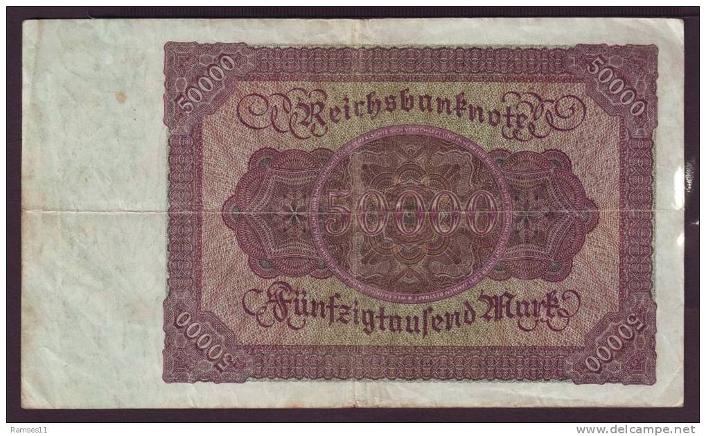 Germany / Allemagne, 50.000 Mark, 19.11.1922 - 50000 Mark