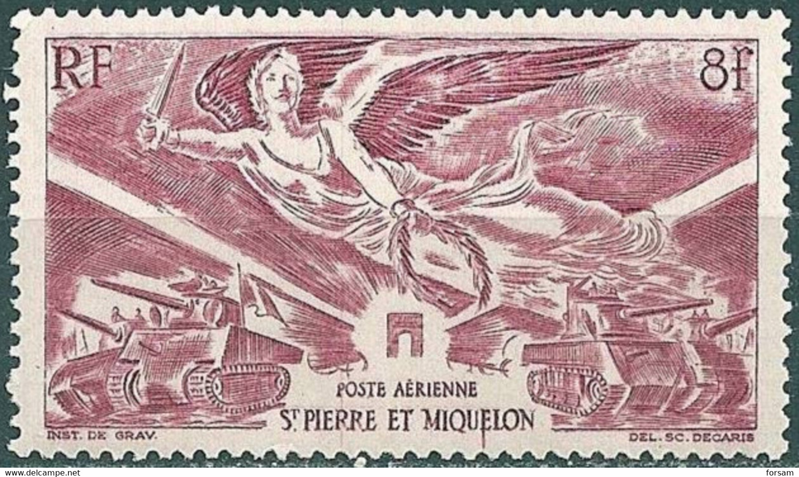 SAINT-PIERRE & MIQUELON..1946..Michel # 340...MLH. - Nuevos