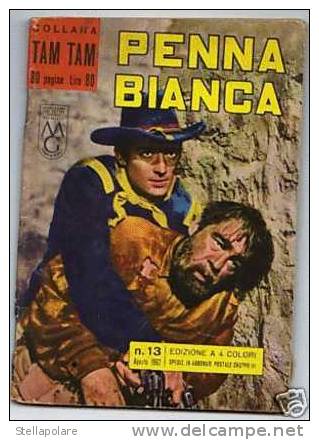 Collana TAM TAM PENNA BIANCA N. 13 - 1962 - Classic (1930-50)