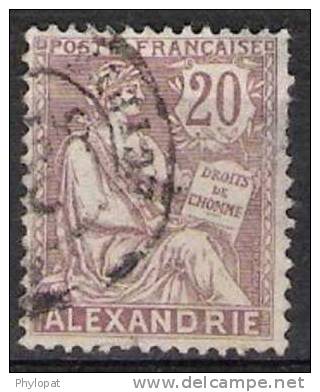 ALEXANDRIE Bureau Francais 1902 N°26 @ Affaire 25% Cote - Andere & Zonder Classificatie