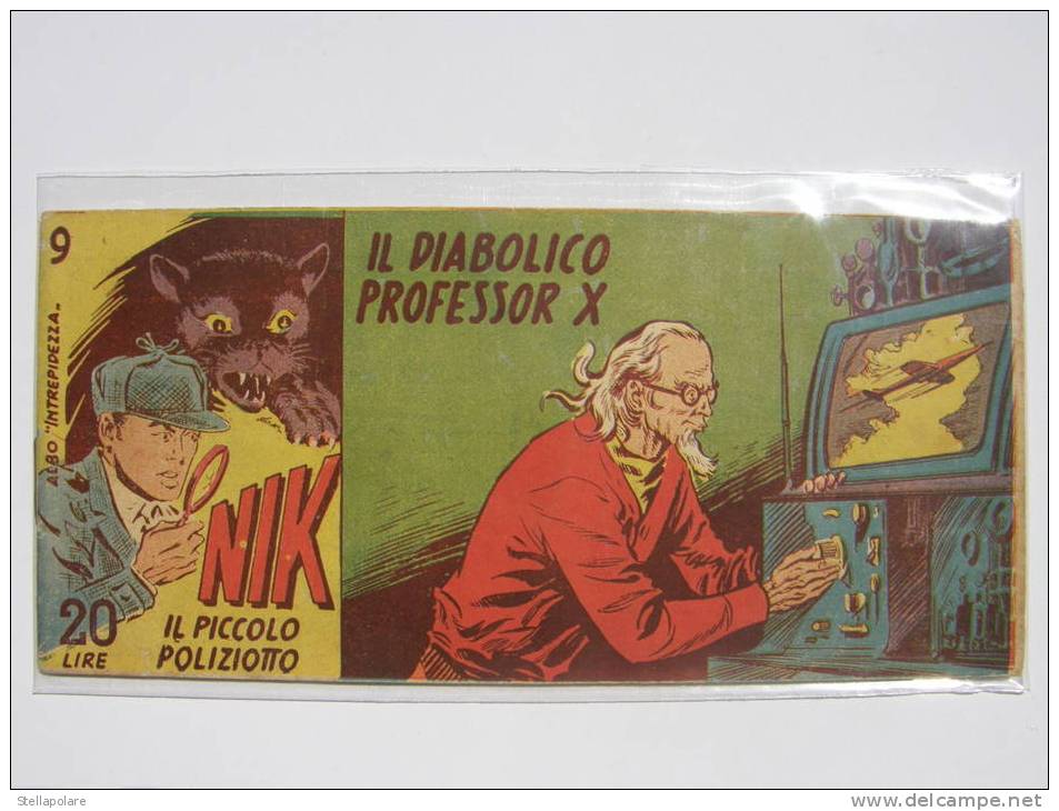 STRISCIA Nik Piccolo Poliziotto 9 - Classici 1930/50