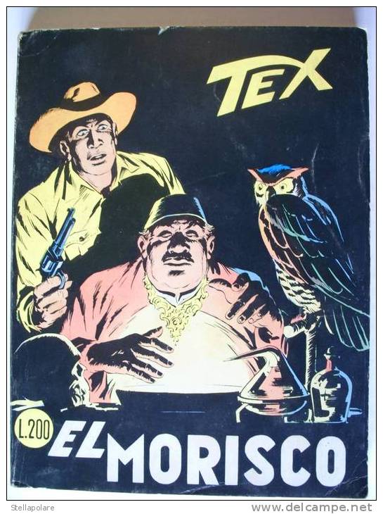 TEX GIGANTE PRIMA EDIZIONE ASSOLUTA N. 101 "EL MORISCO" Marzo 1969 - Tex