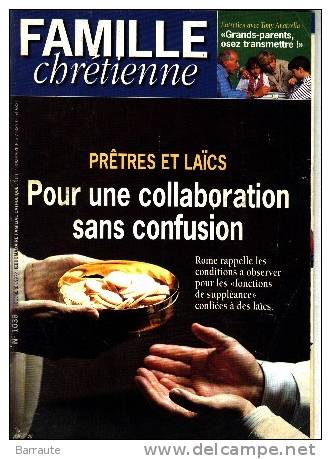 FAMILLE CHRETIENNE N° 1038  Du 4/12/1997 " PRETRES Et LAICS Rome Donne Le Ton " - Televisie