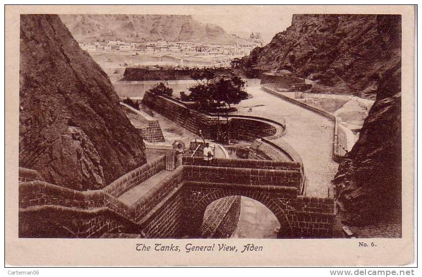 Yemen - The Tanks, Général Viev, Aden - Yemen