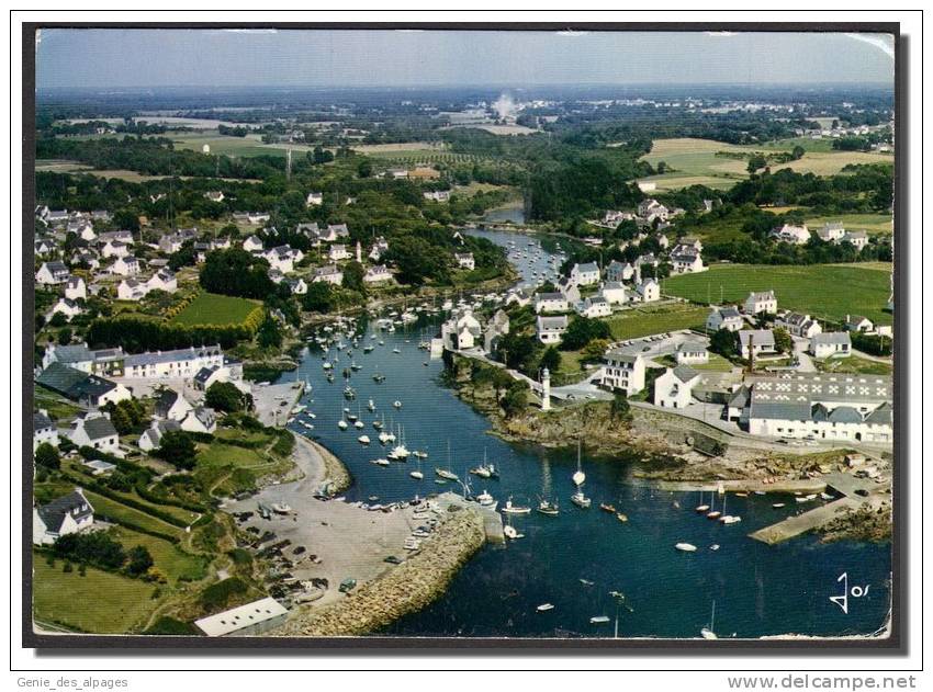 29 CLOHARS-CARNOET, Le Petit Port De Doelan, Vue Aérienne, CPSM 10x15, Ed JOS, V 1656 Dos Vierge - Clohars-Carnoët