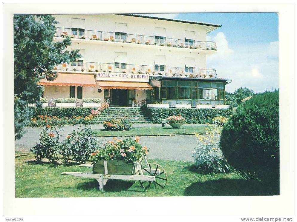 Carte De Saint Vincent De Tyrosse Hôtel Côte D' Argent - Saint Vincent De Tyrosse