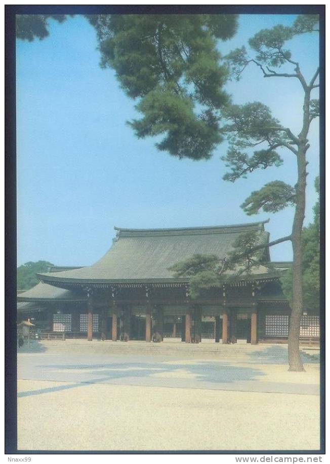 Japan - Meiji Jingu - Hoiden (Hall Of Worship In Front Of The Main Shrine) - A - Tokyo