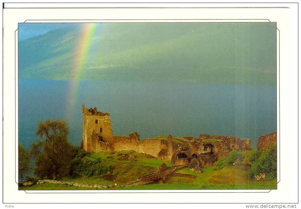 Urquhart Castle, Loch Ness - Format 12 Cm X 17,5 Cm - Inverness-shire