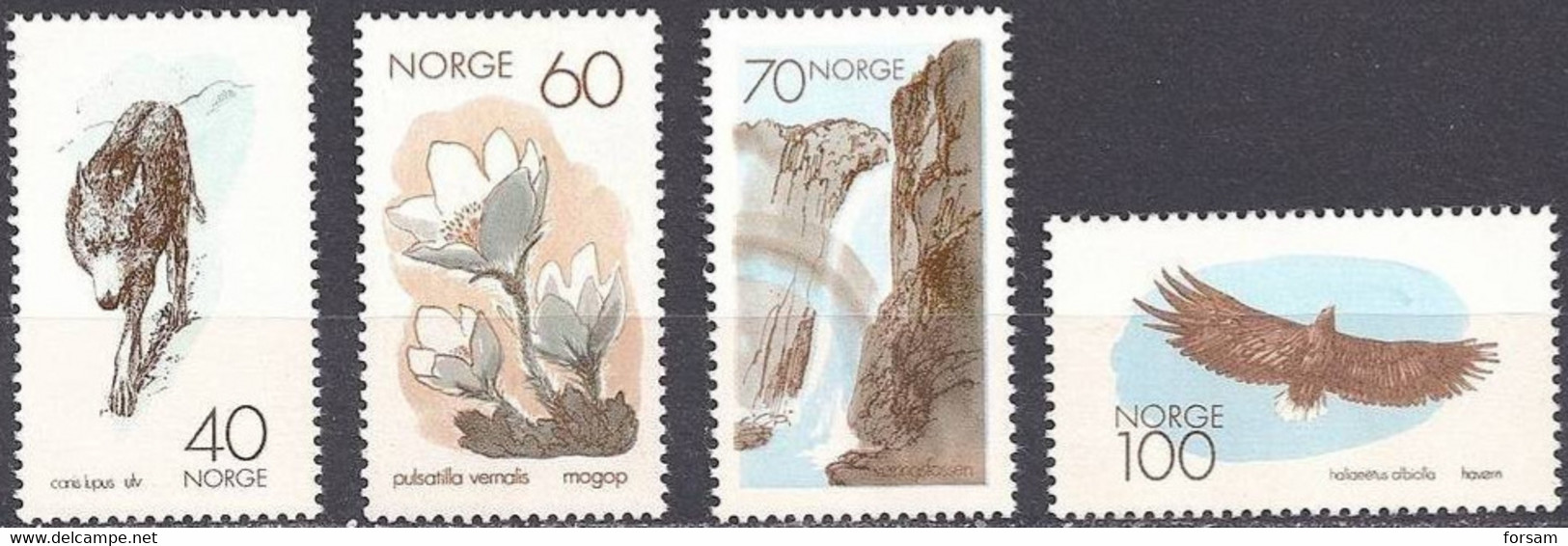 NORWAY..1970..Michel # 602-605...MLH. - Ungebraucht