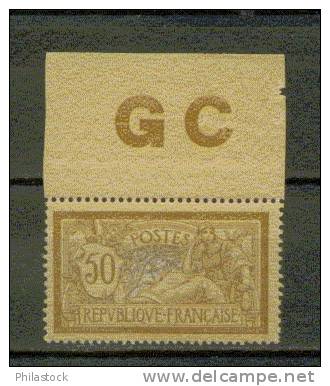 FRANCE N° 120 F ** Avec Manchette GC Superbe - 1900-27 Merson