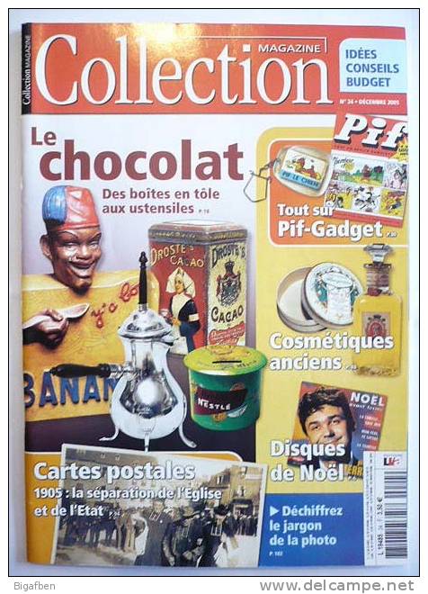 COLLECTION MAGAZINE- N°24 - Déc 2005 - Théme : PIF-GADGET - Brocantes & Collections