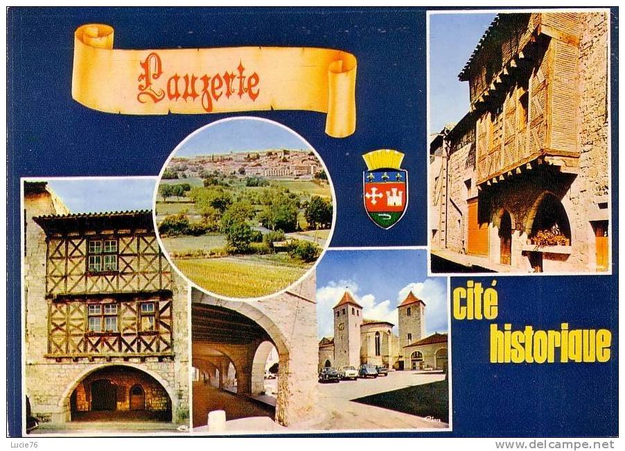 LAUZERTE -  Cité Historique  - 4 Vues - Lauzerte