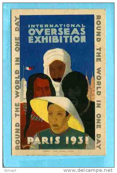 B - EXPOSITION INTERNATIONAL De PARIS En 1931 - ILLUSTRATEUR - Ausstellungen