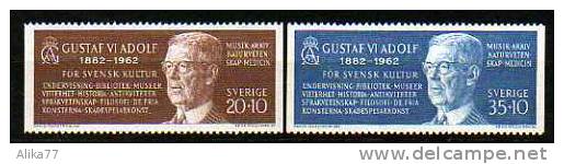 SUEDE      Neuf **        Y. Et T.  N° 497a Et 498a En Paire          Cote:  1.00 Euros - Unused Stamps