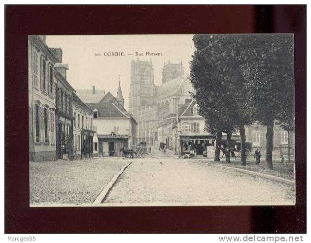 Corbie Rue Hersent édit.capon N° 26 Belle Carte - Corbie