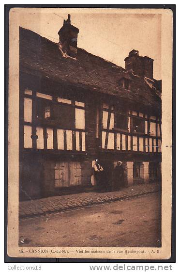 COTES D'ARMOR - Lannion - Vieilles Maisons De La Rue Kérampont - Lannion