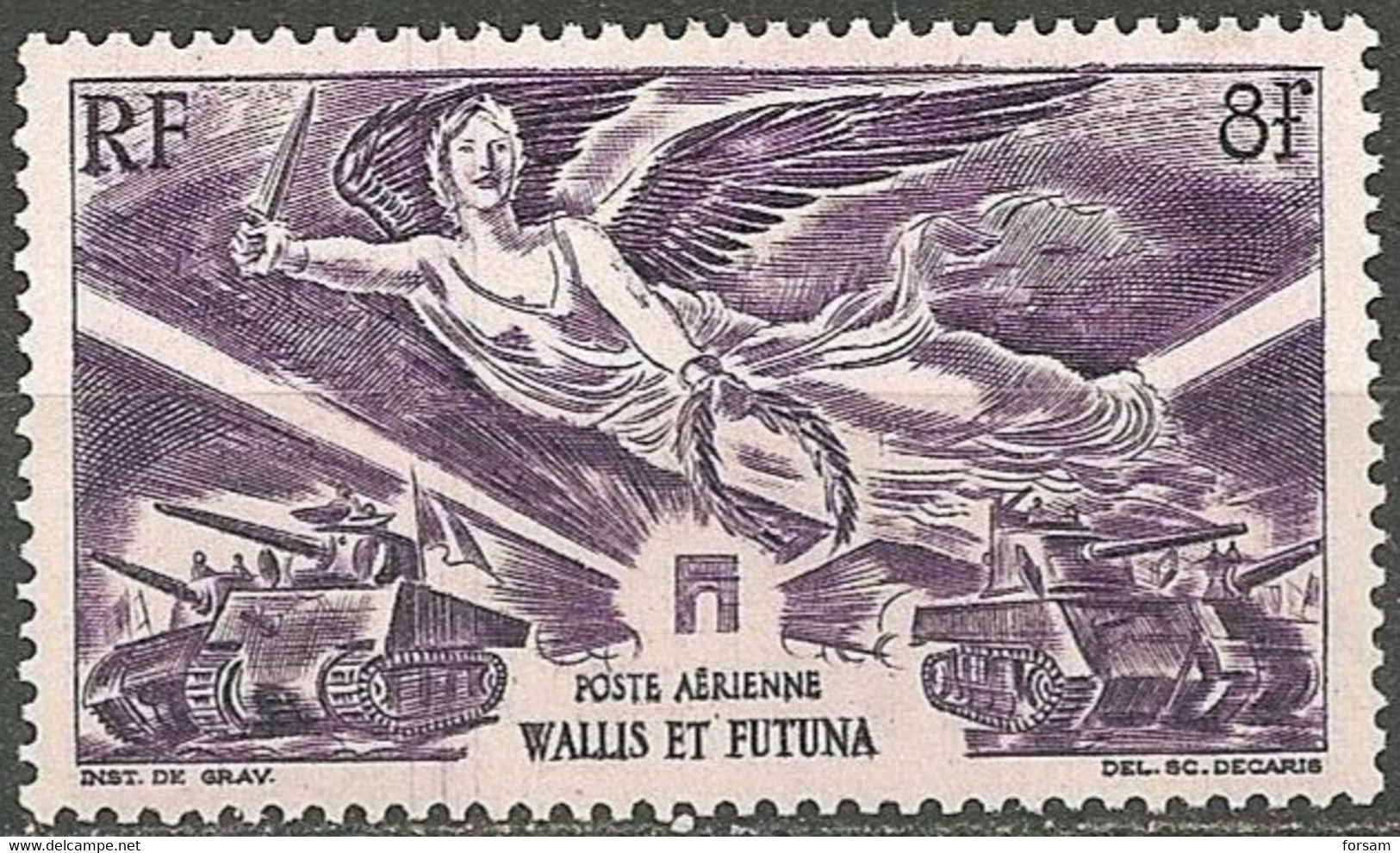 WALLIS & FUTUNA..1946..Michel # 169...MLH. - Unused Stamps