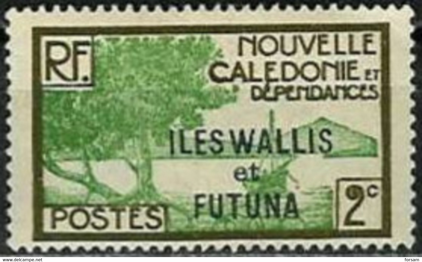 WALLIS & FUTUNA..1930..Michel # 44...MLH. - Unused Stamps