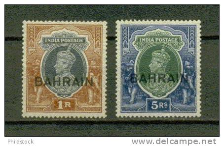 BAHRAIN N° 28 & 30 * - Bahrein (...-1965)