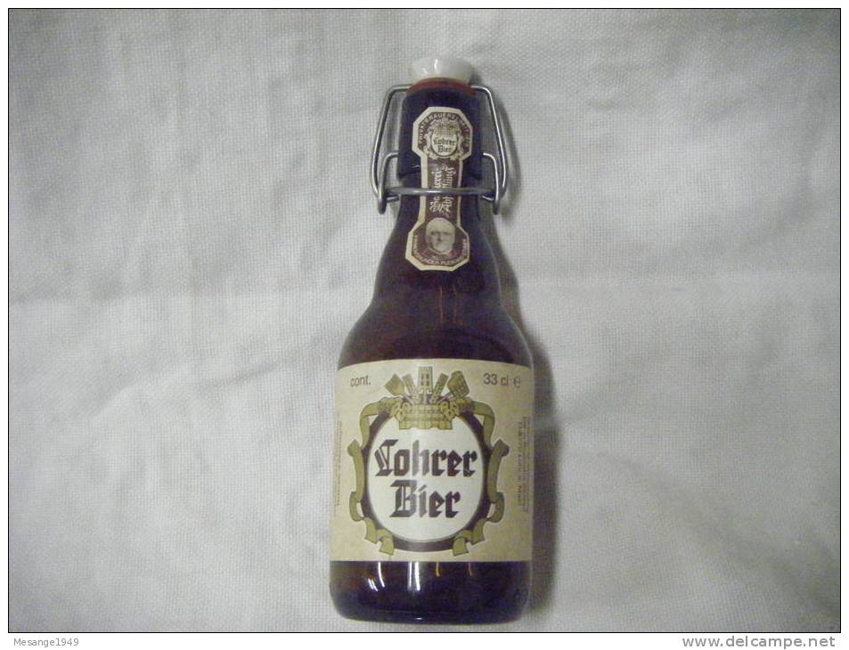 Bouteille De Biere  Vide -lohrer Bier  -  10-7816- - Bière