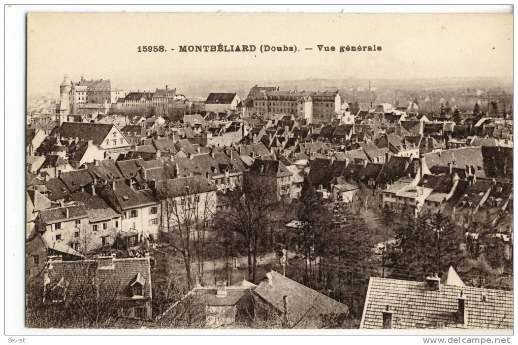 MONTBELIARD. - Vue Générale. - Montbéliard