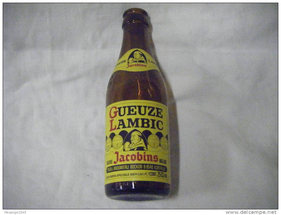 Bouteille De Biere  Vide - Gueuze Lambic                                - 11-7827 - Beer