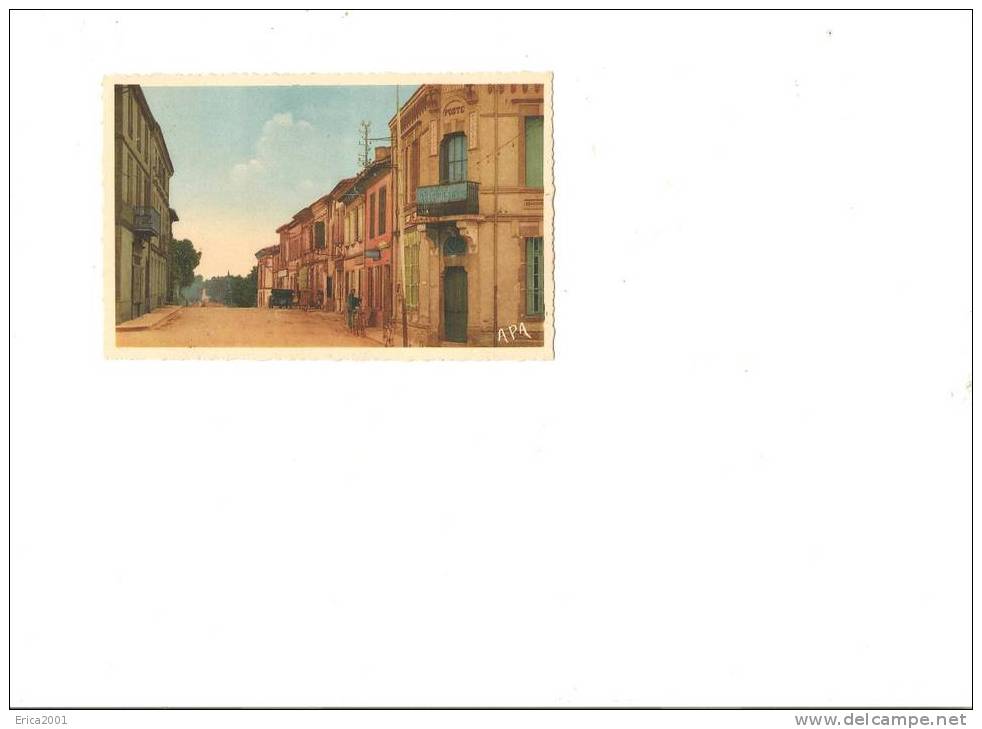 Labastide Saint Pierre.   Grand´rue. - Labastide Saint Pierre