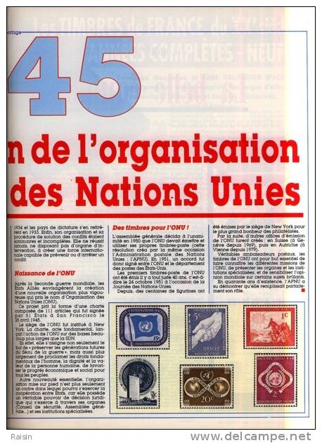 Le Monde Des Philatélistes N°456 Oct.1991 Numéro Du 40e Anniversaire 1951-1991 "Premier Jour "au Monde TBE - French (from 1941)