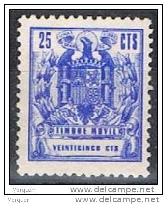 Lote De 7 Sellos Timbre Movil Diferentes Valores º/* - Revenue Stamps