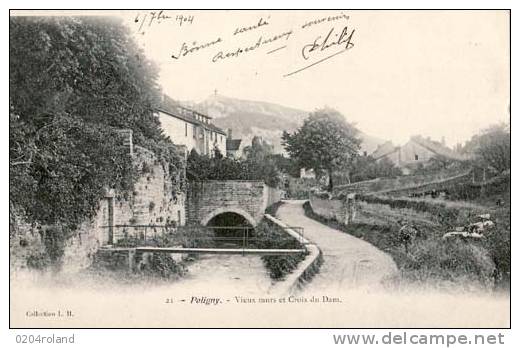 Poligny - Vieuxmurs EtCroix Du Dam  - Carte Précurseur - Poligny