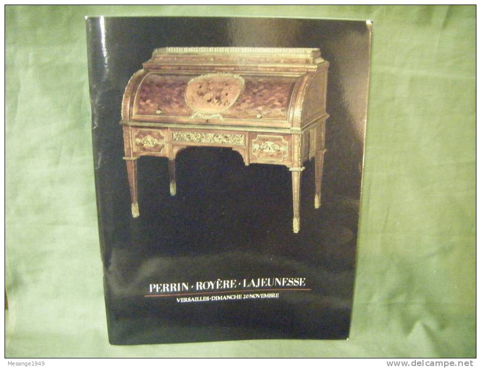 Catalogue Vente  A Versailles -tableaux Anciens Et Du XIX Siecle- -tapisseries-tapis D'orient-novembre 1988     12-7864 - Arte