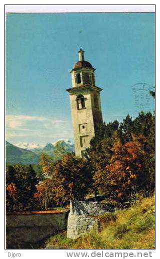 St MORITZ  Der Schiefe Turn - St. Moritz