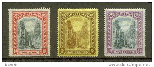 BAHAMAS N° 39 à 41 * - 1859-1963 Crown Colony