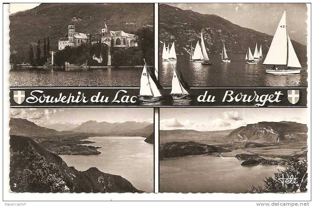 Carte Postale :  Souvenir Du Lac Bourget Proche Aix Les Bains - Aix Les Bains