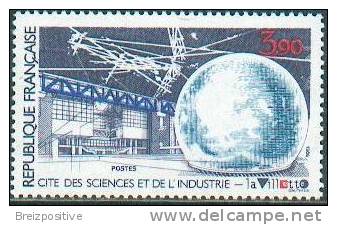 France 1986 (YT 2409) - Cité Des Sciences Et Industrie, La Villette / Museum For Sciences And Industry, Paris - MNH - Sonstige & Ohne Zuordnung