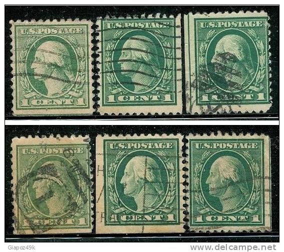 U.S.A. - ( U.S.P.)  - 1917 / 19  -  N.   336 ?  Usati  -  Lotto  405 /06 - Used Stamps