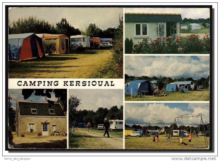 29 Camping KERSIOUAL, Plage Kervelen, Forêt Fouesnant, CPSM 10x15, Ed Bretagne Voyagé En 1992 - Fouesnant