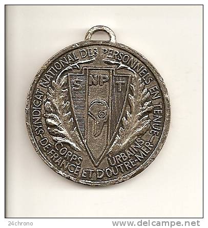 Médaille 20è Anniversaire De L´ Indépendance Syndicale 1947 1967, SNPT, Syndicat National Des Personnels En Tenue Police - Police & Gendarmerie